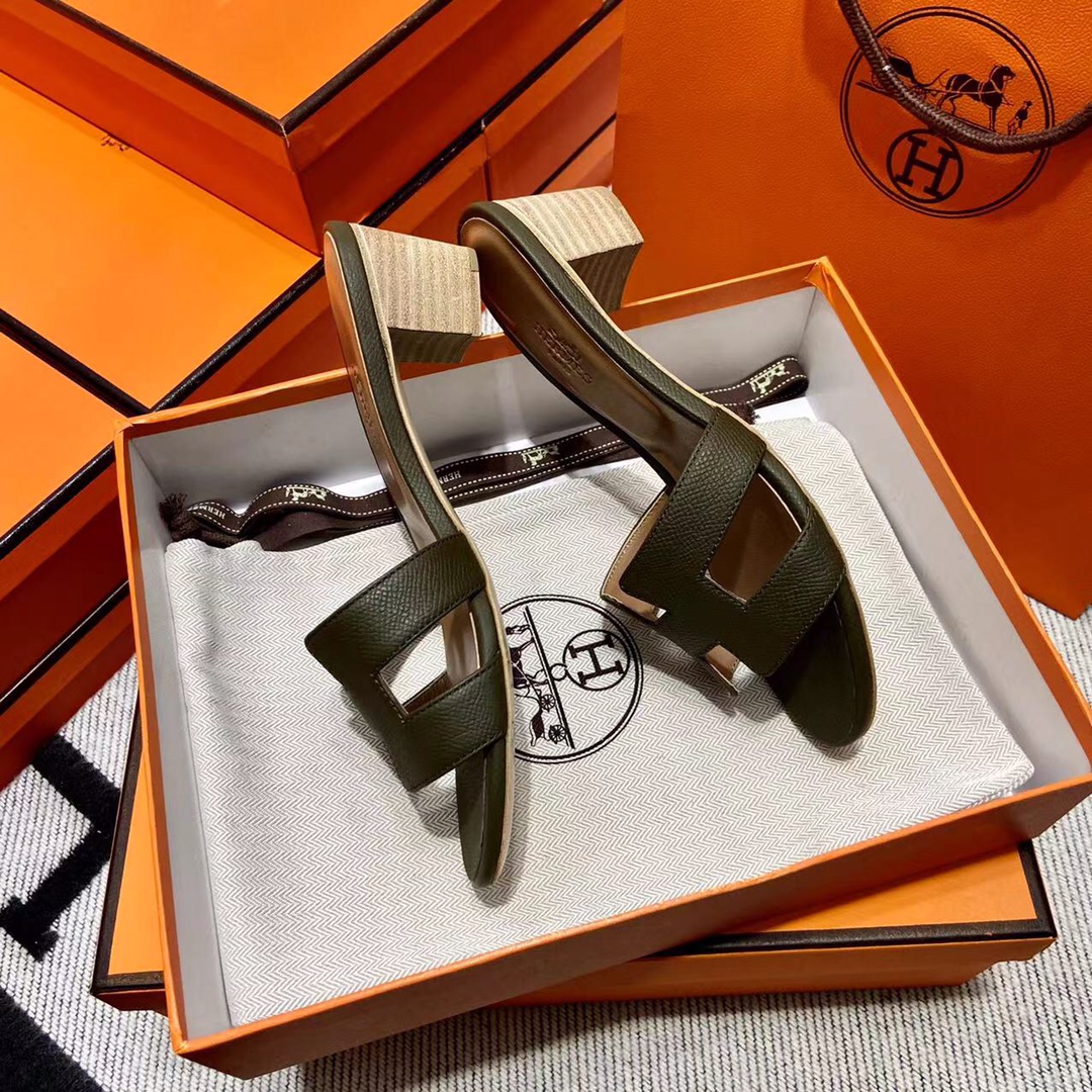 에르메스 올수공 오아시스 슬리퍼 샌들 앱송 61